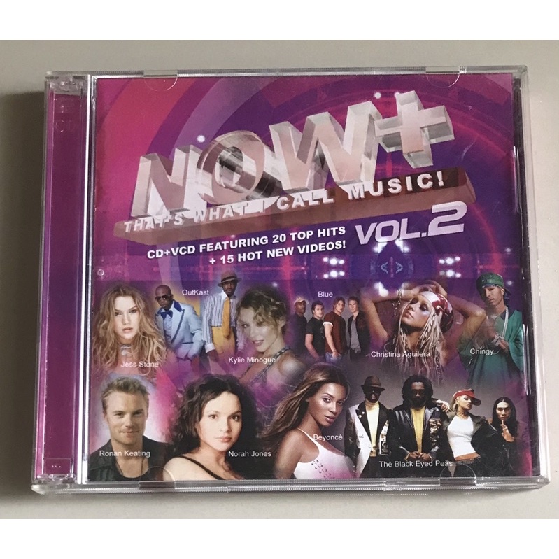 ซีดีเพลง ของแท้ มือ 2 สภาพดี...229 บาท รวมศิลปิน อัลบั้ม "Now That's What I Call Music! Vol.2” (CD+VCD)