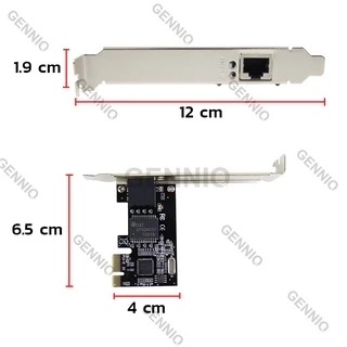 การ์ดแลน วิ่งเต็ม speed Lan Card แลนการ์ด RTL8111E 10/100/1000Mbps PCI-E Gigabit Ethernet LAN Network Card Adapter for