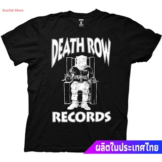 Scarlet Store Rick and Mortyเสื้อยืดยอดนิยม Ripple Junction Death Row Records White Logo Light Weight Crew T-Shirt Rick