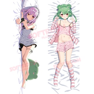 Rushia Uruha VTuber Hololive Dakimakura ปลอกหมอนโซฟา แบบนิ่ม ลายอนิเมะญี่ปุ่น Otaku ขนาด 50x150 ซม. DK2426