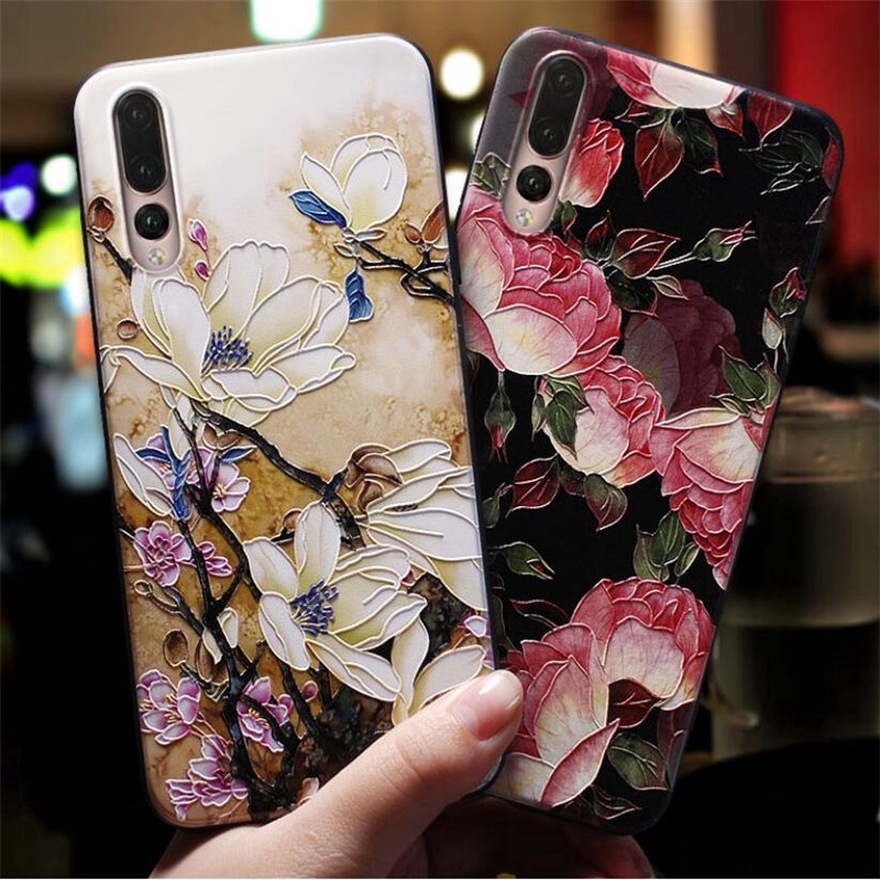 เคสโทรศัพท์ซิลิโคนพิมพ์ลายดอกไม้สไตล์ย้อนยุคสําหรับ Samsung Galaxy C7