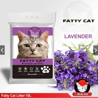 ทรายแมวภูเขาไฟ กลิ่นหอม10 ลิตร Fatty cat ฝุ่นน้อยและทรายแมวเต้าหู้ถั่วลันเตา Bioline Tofu Cat Litter 7L.