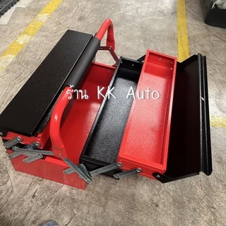 กล่องเหล็ก 3 ชั้น จัดเก็บอุปกรณ์ช่าง Hand Tool Box แบบเหล็ก สีแดง-ดำ แข็งแรง (ร้านส่งในไทย)