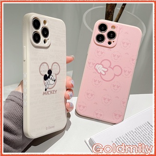 🔥 มิกกี้เมาส์เคสไอโฟน7พลัส เคสลายแถบข้างขอบเหลี่ยมซิลิโคนกันกระแทก Minnie สำหรับ เคส Apple IPhone 13 12 เคสi11 SE3 2022 13 SE X เคสไอโฟน12 เคสไอโฟนxr XS Xr เคสไอโฟนSE 11 Pro Max 7 8 plus เคสไอโฟน11 เคส i8plus Mickey Case