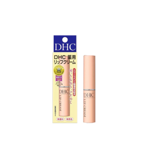 DHC Lip Cream ลิปบำรุงริมฝีปาก ยอดขายอันดับ 1ในญี่ปุ่น! ช่วยให้ริมฝีปากเนียนนุ่ม และยังช่วยรักษาความชุ่มชื้น 1.5g