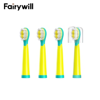 Fairywill หัวแปรงสีฟันไฟฟ้า 4 ชิ้น พอดีกับ 2001