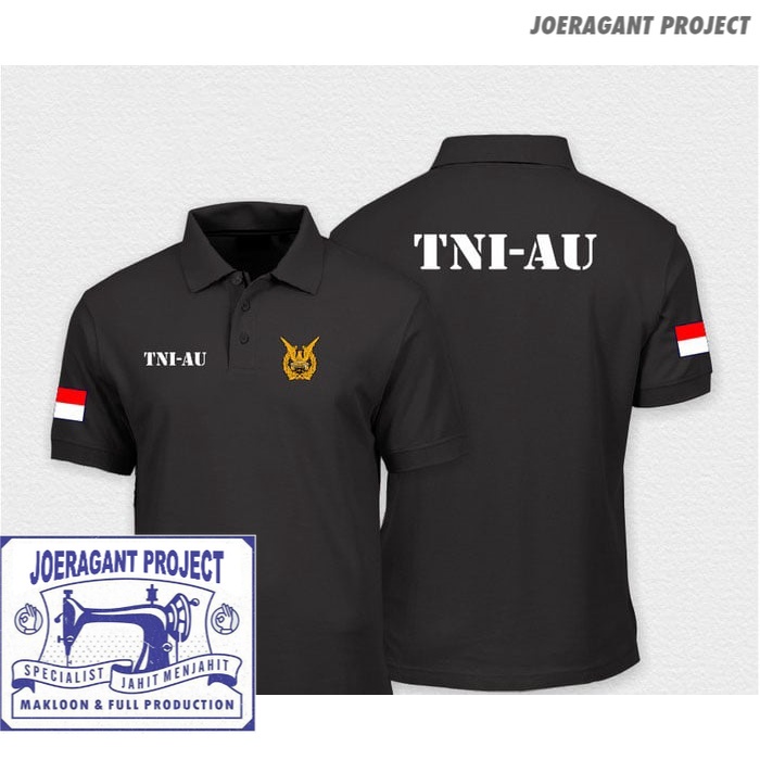 เสื้อโปโล TNI-AU พรีเมี่ยม / เสื้อคอปกกองทัพอินโดนีเซีย