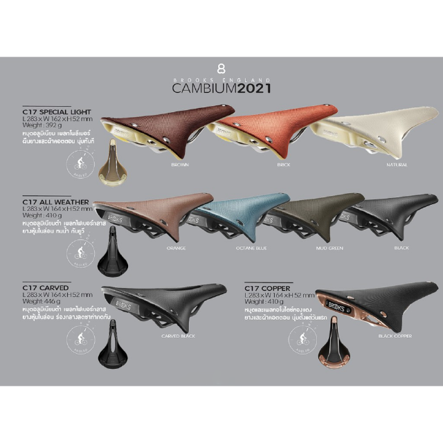 BROOKS CAMBIUM SADDLE