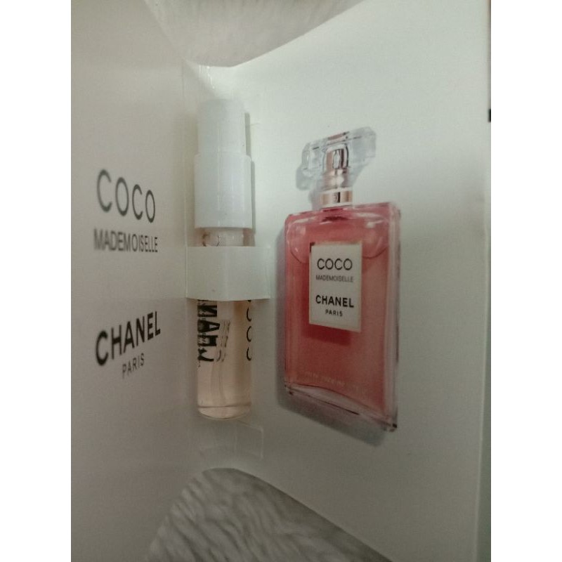 Coco Chanel Eau de Parfum spray น้ำหอมเทสเตอร์ขนาด2ml.(แท้💯%)