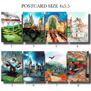 Postcard 4*5.5 Harry potter Collection🪄