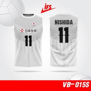 เสื้อวอลเลย์บอลทีมชาติญี่ปุ่นNISHIDA