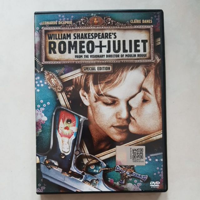 Romeo + Juliet DVD 1996 Leonardo DiCaprio