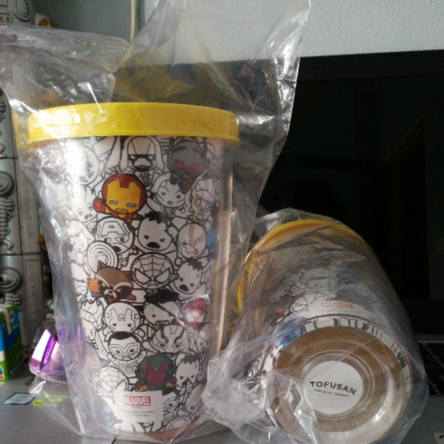 TOFUSAN MARVEL AVENGERS THUBLER 16OZ.