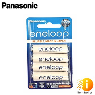 Panasonic Eneloop Rechargeable AA รุ่น BK-3MCCE/4NT 4 ก้อน/แพ็ค (1900mAh)