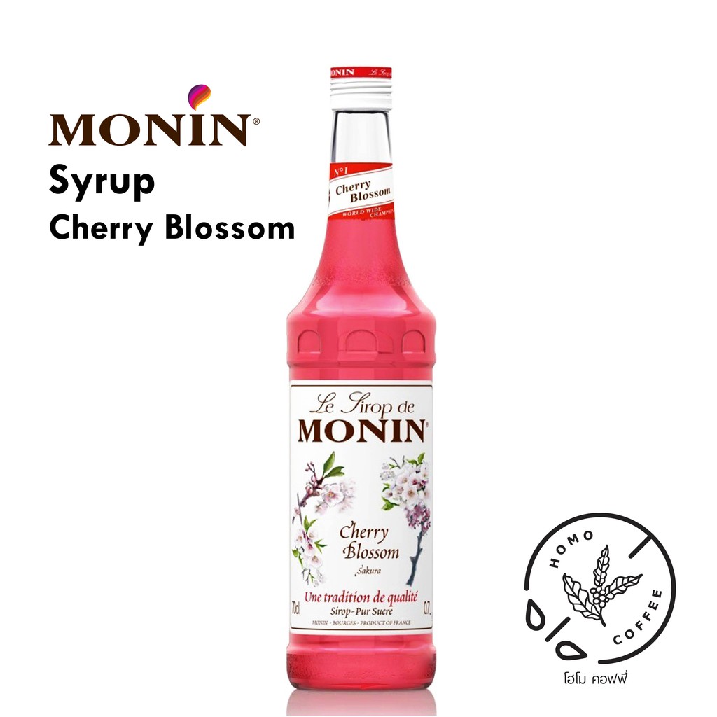 MONIN Syrup Cherry Blossom 700ml. Shopee Thailand