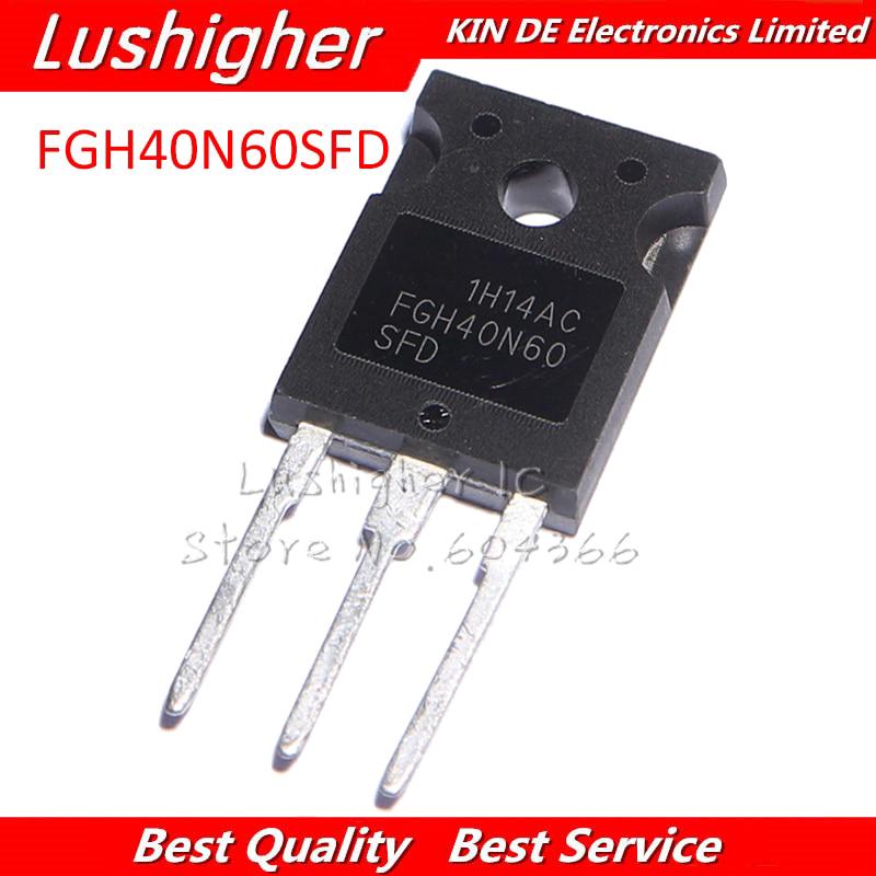 10Pcs FGH40N60SFD TO-247 FGH40N60 TO247 40N60 IGBT