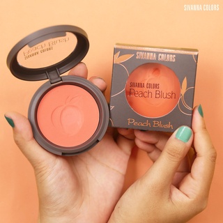 HF6017 Sivanna Colors Peach Blush ซิเวนน่า คัลเลอร์  บลัชออน โทนพีช