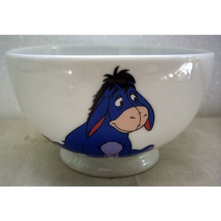 Pladao Ceramic ชาม ถ้วยแกง Eeyore Watching U พื้นขาว oz.