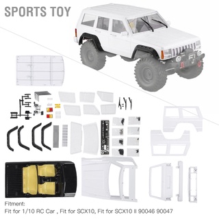 Sports Toy ชุดกรอบรถบังคับ พร้อมฐานล้อ 313 มม. เหมาะสําหรับรถบังคับ Scx10 Ii 90046 90047 1/10