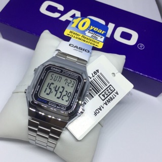 Casio Standard Digital รุ่น A178WA-1ADF นาฬิกาใส่ได้ทั้งสำหรับผู้ชายและผู้หญิง