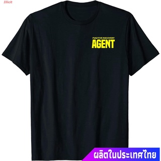 Illicit Bounty Hunterเสื้อยืดถักฤดูร้อน Bounty Hunter Fugitive Recovery Agent Bail Bondsman Duty T-Shirt Bounty Hunter P