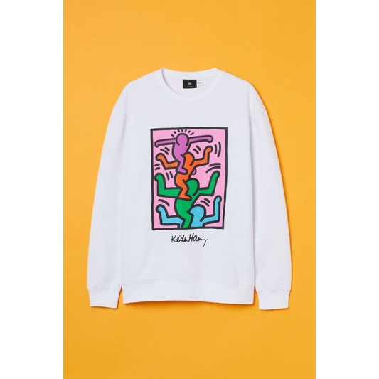 คอกลม H&M H&M KEITH HARING