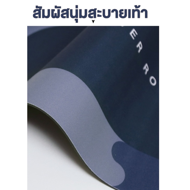 พรมเช็ดเท้ากันลื่น เกรดA ไดอะตอม แบบแห้งเร็ว 60x40cm ดูดซับน้ำได้ดี พรมเช็ดเท้า แห้งไว แผ่นดูดซับไดอะตอม พรมห้องน้ำ - รูปที่ 2