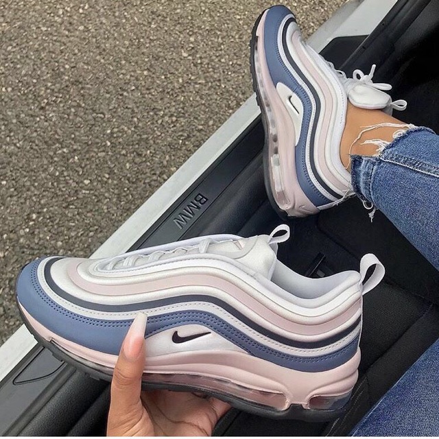 pink blue white air max 97