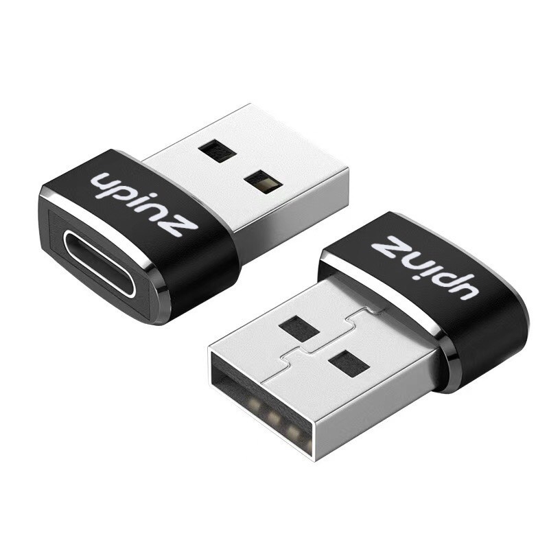 UPINZ UP327 อะแดปเตอร์แปลง USB-C Male Type C to USB Adapter 2.0 A Female Data ขนาดเล็กพกพาสะดวกสบาย