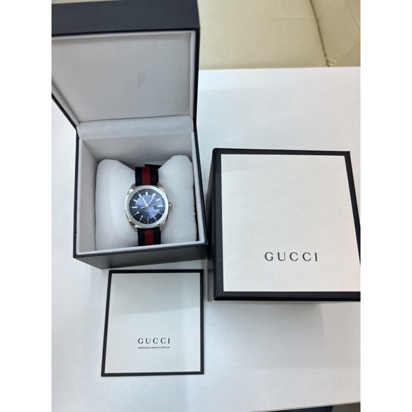 Gucci gg2570 น้ำเงิน-แดง