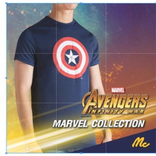 เสื้อยืด Marvel Collection มีถึงอก 52นิ้วจ้า