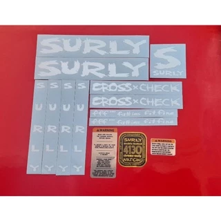 สติ๊กเกอร์จักรยาน Surly Cross x Chek