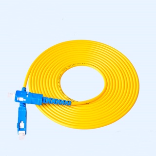 10pcs/bag 10m SC/UPC-SC/UPC-SM 2mm / 3mm Fiber Optic Jumper Cable Single Mode Extension Patch Cord dropship free shippin