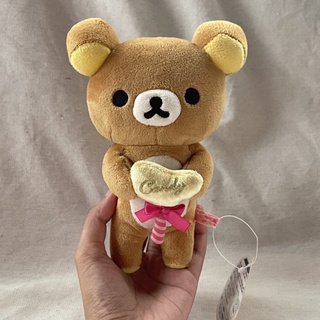 ตุ๊กตาหมี Rilakkuma candy 🍬 ป้ายห้อยSan-x น่ารักสดใส