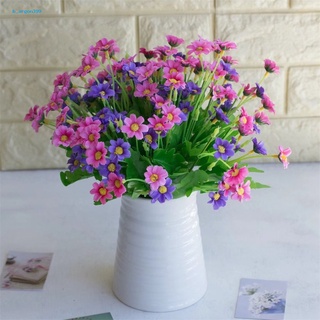 [NE] 1 Bouquet Artificial Flowers Plant Daisy Simulation Wedding Party Home Decor