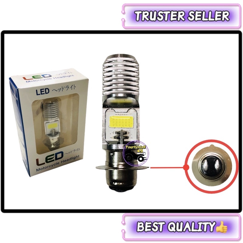 EX5 / LC135 / SRL / Y100 / Y110 / Y125 / WAVE125 / W125 / T19 หลอดไฟหน้า LED / HALOGEN