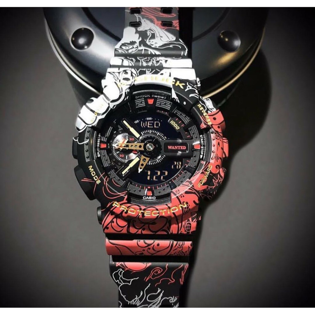 Ga 110 Harga G Shock One Piece Ga 110 G Shock Monkey D Luffy One Piece