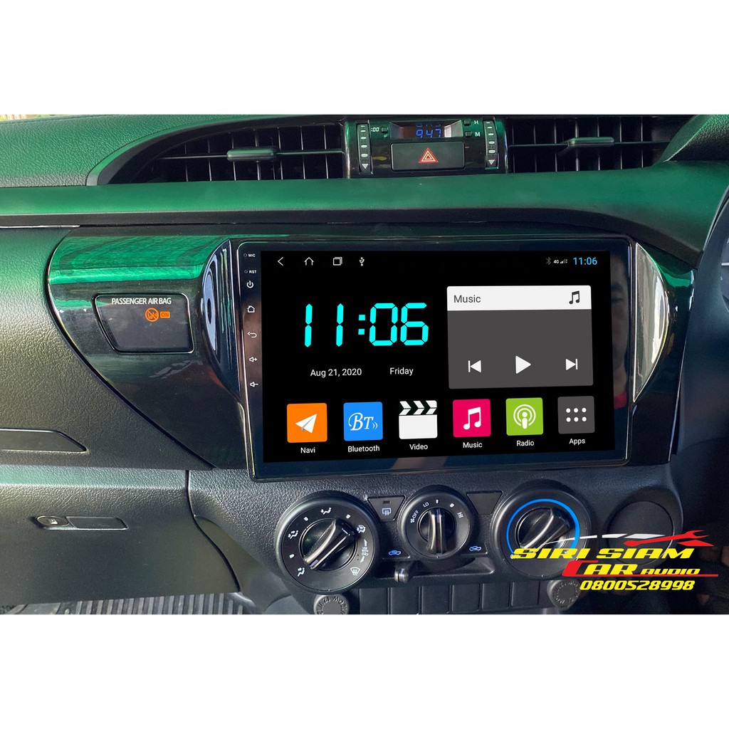 จอAndroid Revo2015-2019 จอ10นิ้ว Andriod10 Ram4GB(แท้) Rom64GB+DSP