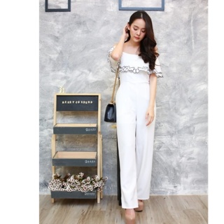 Beauty White Jumpsuit CMS