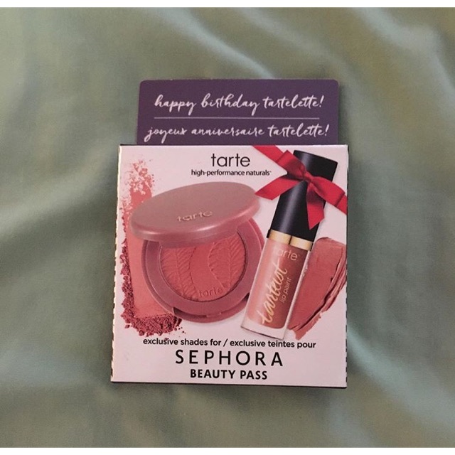 ❗️New❗️ Trate Happy Birthday Tartelette Lips and Cheeks