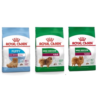 Royal canin MINI INDOOR 3kg สูตรสำหรับสุนัขพันธุ์เล็กทุกสายพันธุ์และเลี้ยงในบ้าน