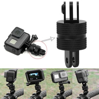 360 Degree Aluminium Tripod Mount Adapter ตัวแปลงหมุนได้ 360 for GoPro / DJI / Insta360 / SJCAM / Xiaomi l Action Camera