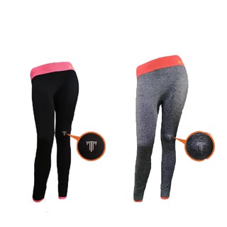 กางเกงเลกกิ้ง THATA รุ่น SPF (Legging Sport Fit) ผ้ายืดหยุ่มนิ่ม ทรงสูงเก็บหน้าท้อง พร้อมผ้าตาข่ายทึบ ระบายเหงื่อด้านข้า