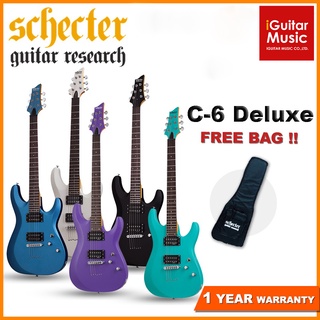 กีตาร์ไฟฟ้า Schecter C-6 Deluxe #ผ่อน0% #จัดส่งฟรี