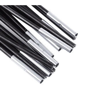 ชุดเสาเต็นท์ ไฟเบอร์กลาส มี 2 ขนาด 6 ท่อน,7 ท่อน เสา 2 เส้น