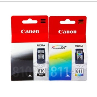 ตลับ CANON 810 (BK)+811 (COL)