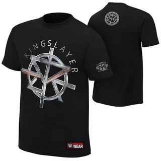 เสื้อยืดผ้าฝ้ายพิมพ์ลายขายดี (Pre) Seth Rollins "The Kingslayer" T-Shirt