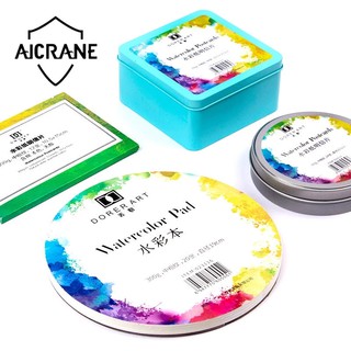 Aicrane กระดาษสีน้ำ 300 แกรม สําหรับวาดภาพระบายสี 4 แบบ