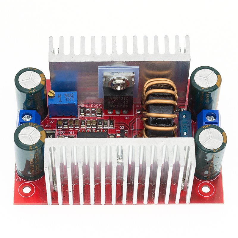 Dc 400W 15A Step-Up Boost ตัวแปลง กระแสไฟคงที่ พาวเวอร์ซัพพลาย LED ไดรเวอร์ 8.5-50V ถึง 10-60V เครื่องชาร์จแรงดันไฟฟ้า สเต็ปอัพ M