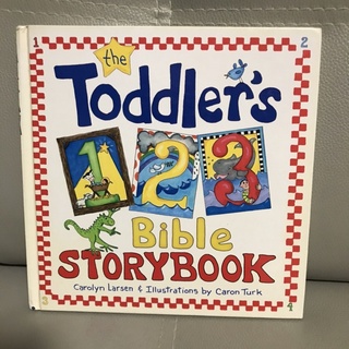 Toddler’s  1 2 3 Bible STORYBOOK ปกแข็งมือสอง -cb3